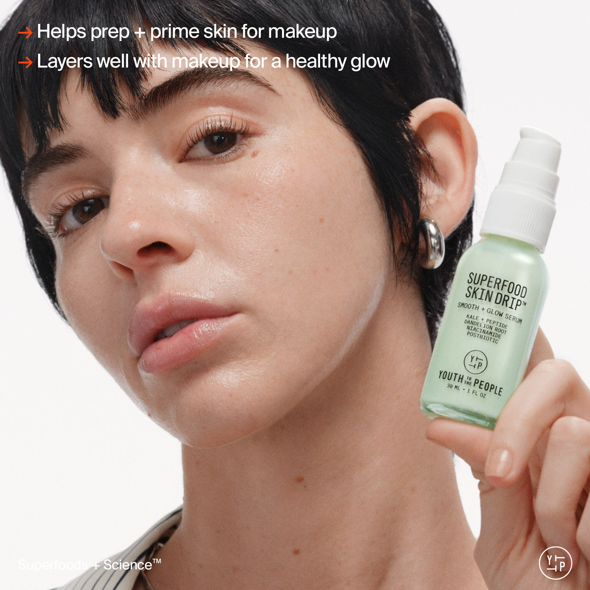 Superfood Skin Drip Smooth + Glow Barrier Serum