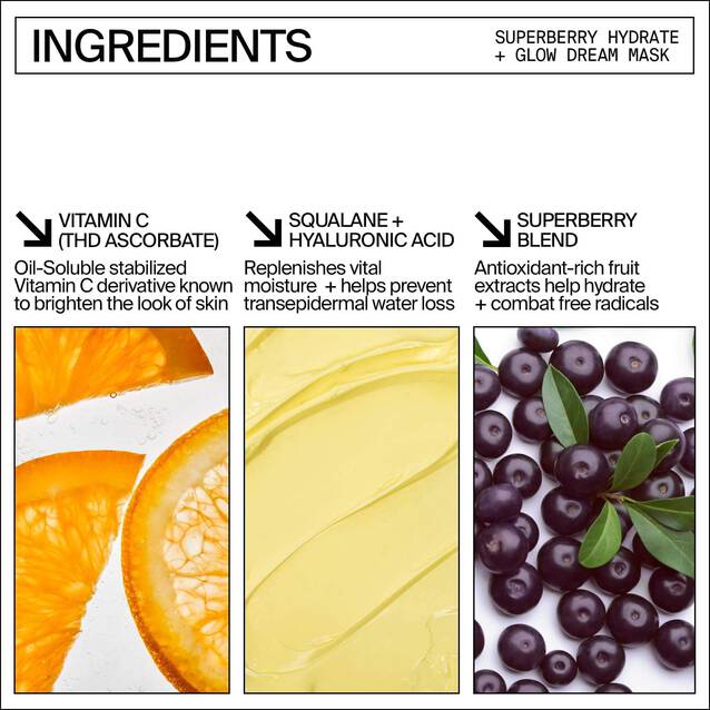 Superberry Superberry Hydrate and Glow Dream Mask - Youth To The People
