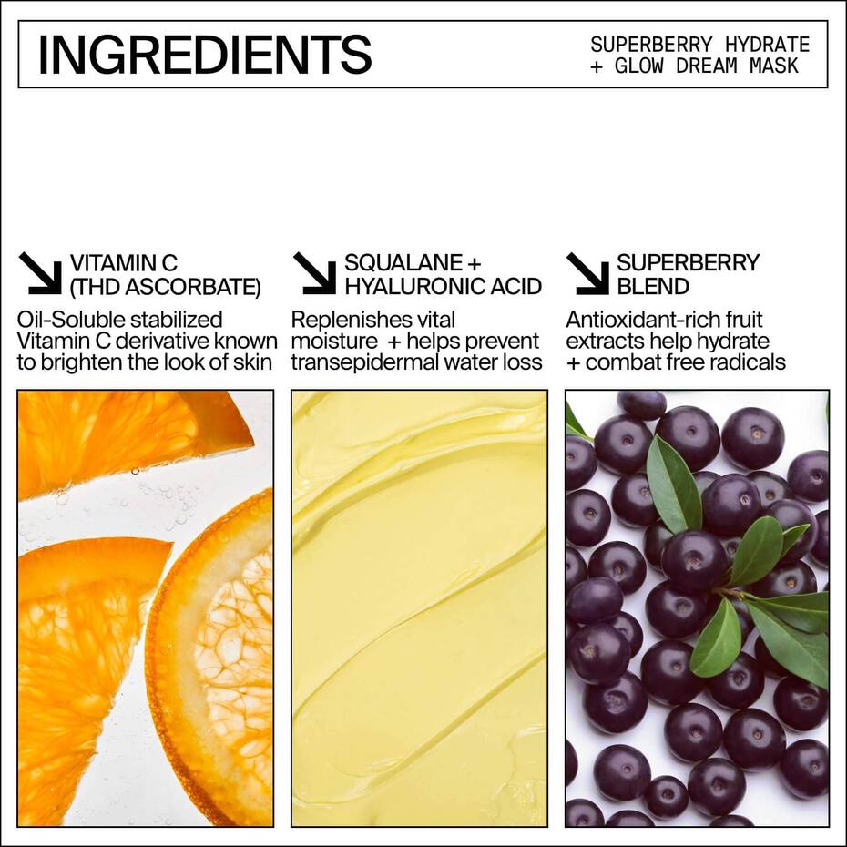 Superberry Superberry Hydrate and Glow Dream Mask - Youth To The People