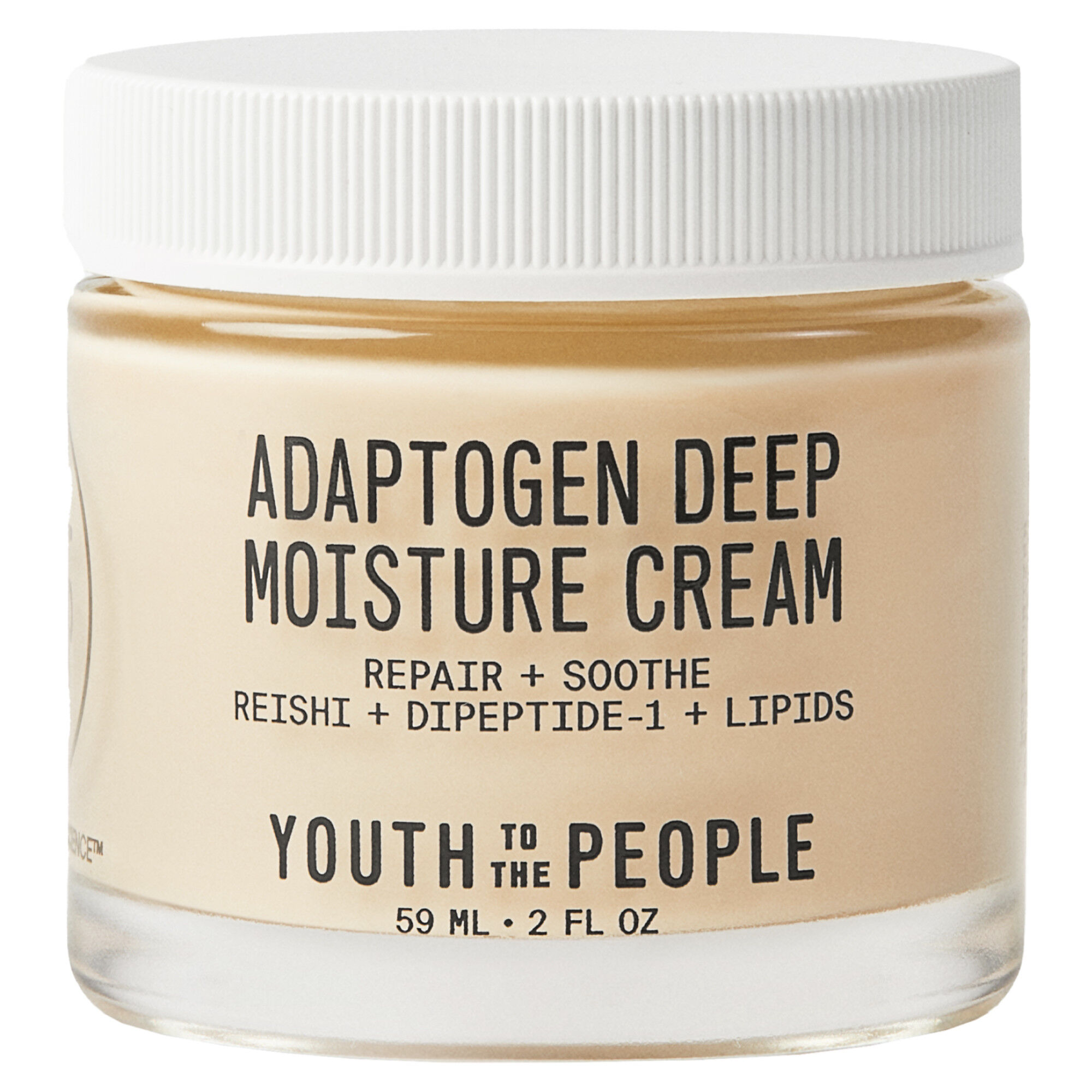 Adaptogen Skin Repairing Moisturizer with Peptides for Sensitive & Dry Skin