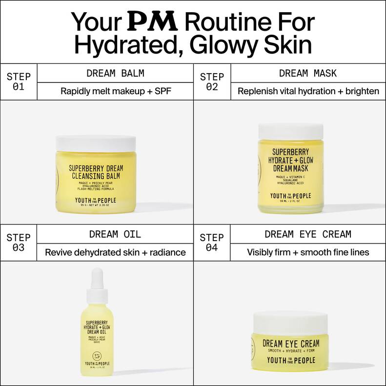 Yttp Superberry Hydrate And Glow Dream Mask Superberry Hydrate and Glow Dream Mask - Youth To The People