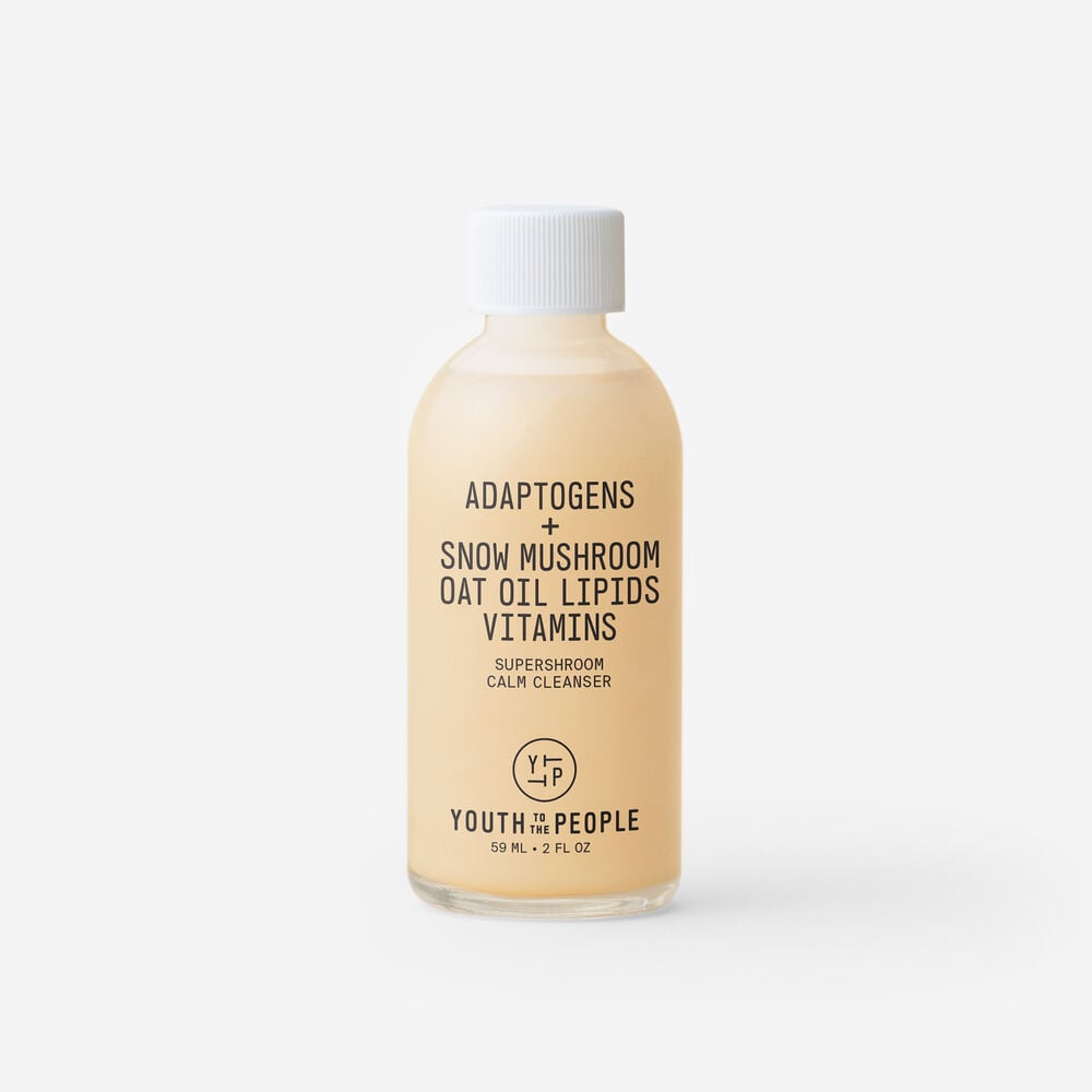 Adaptogens + Snow Mushroom + Oat Oil Lipids + Vitamins Supershroom Calm Cleanser