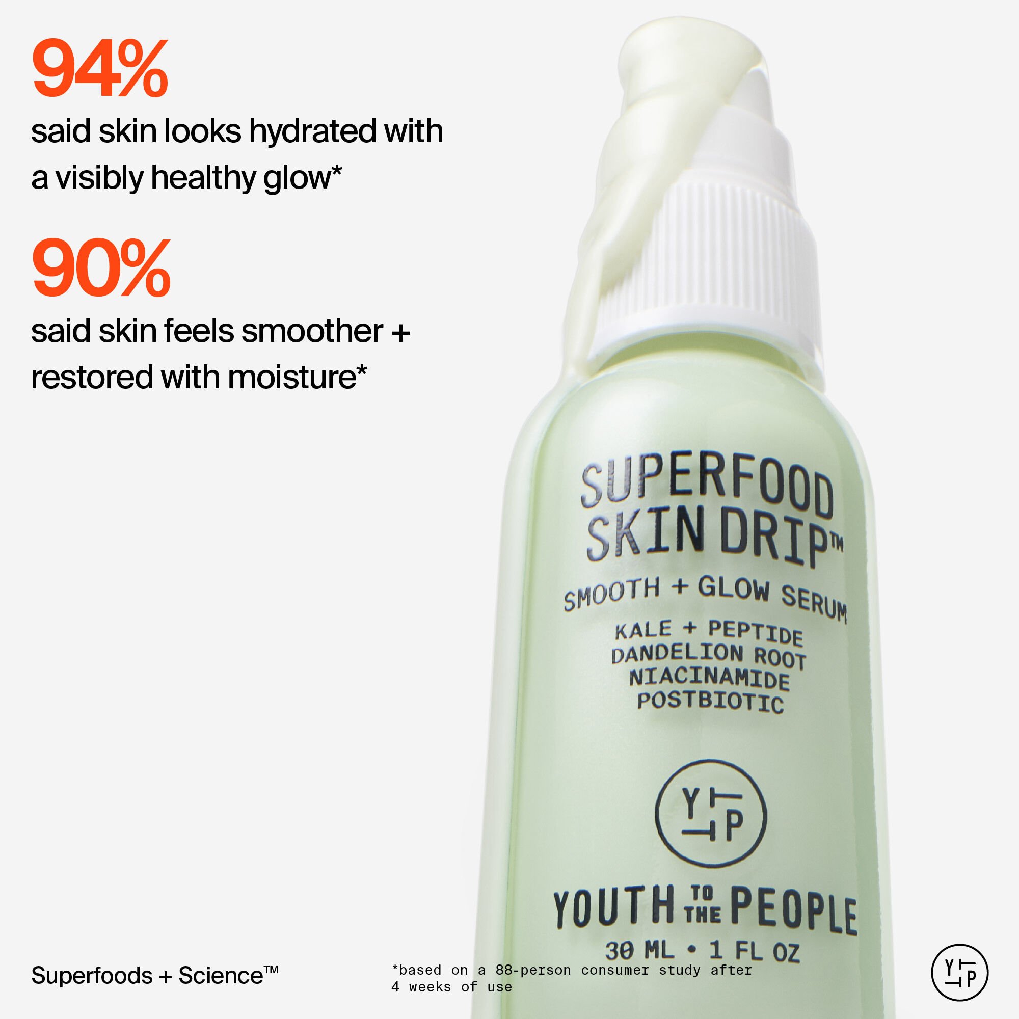 Superfood Skin Drip Smooth + Glow Barrier Serum