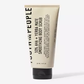 10% AHA + Yerba Mate Smoothing Energy Body Scrub