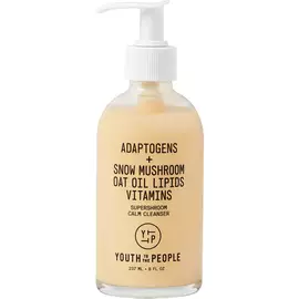 Adaptogens + Snow Mushroom + Oat Oil Lipids + Vitamins Supershroom Calm Cleanser