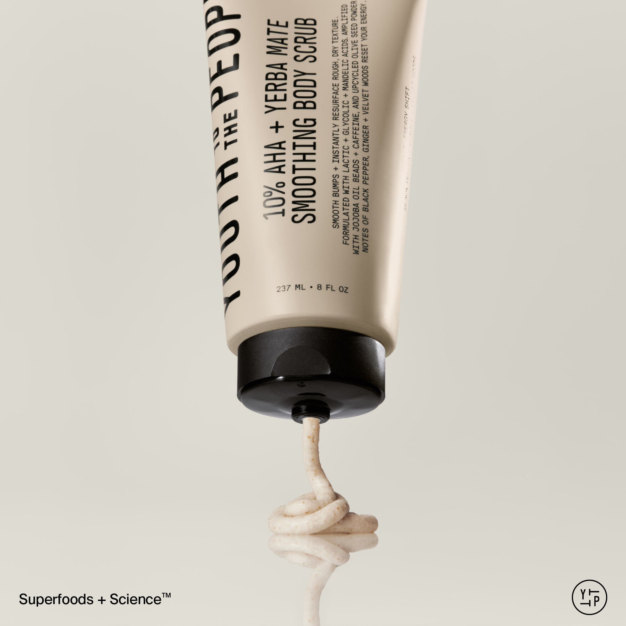 10% AHA + Yerba Mate Smoothing Energy Body Scrub