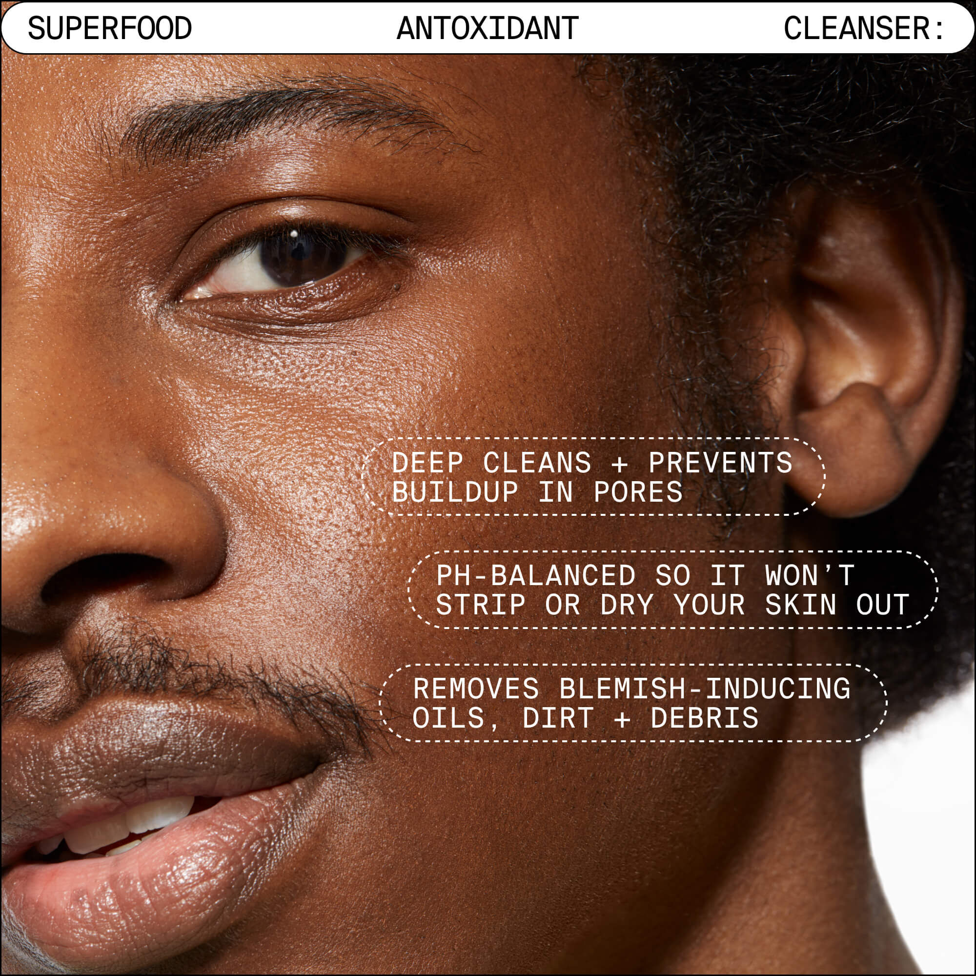 Kale + Antioxidant Superfood Face Cleanser Youth To The People
