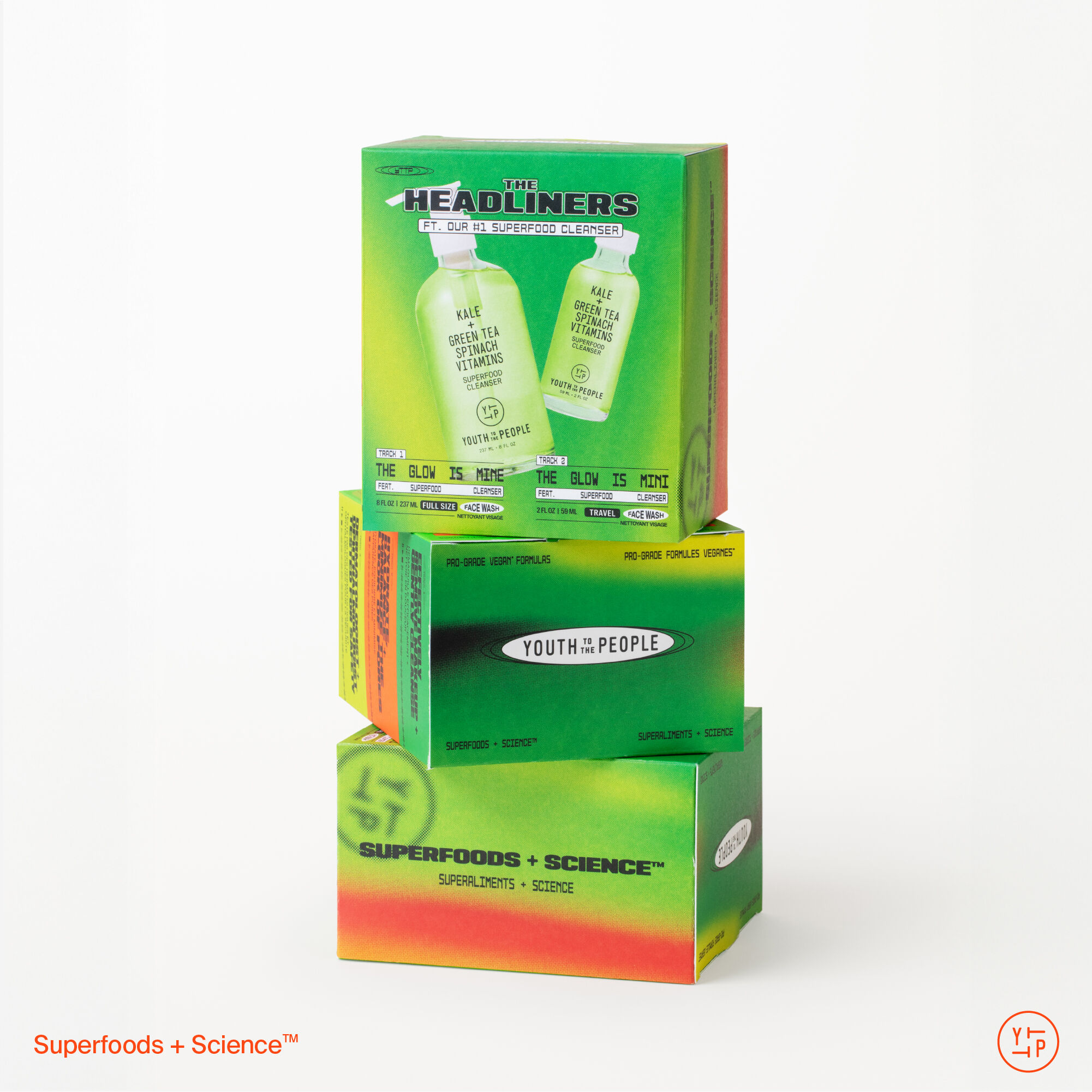 The Headliners Superfood Antioxidant Cleanser Skincare Set