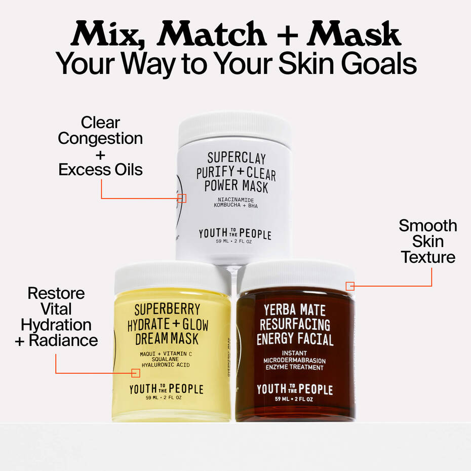 Yttp Superberry Hydrate And Glow Dream Mask