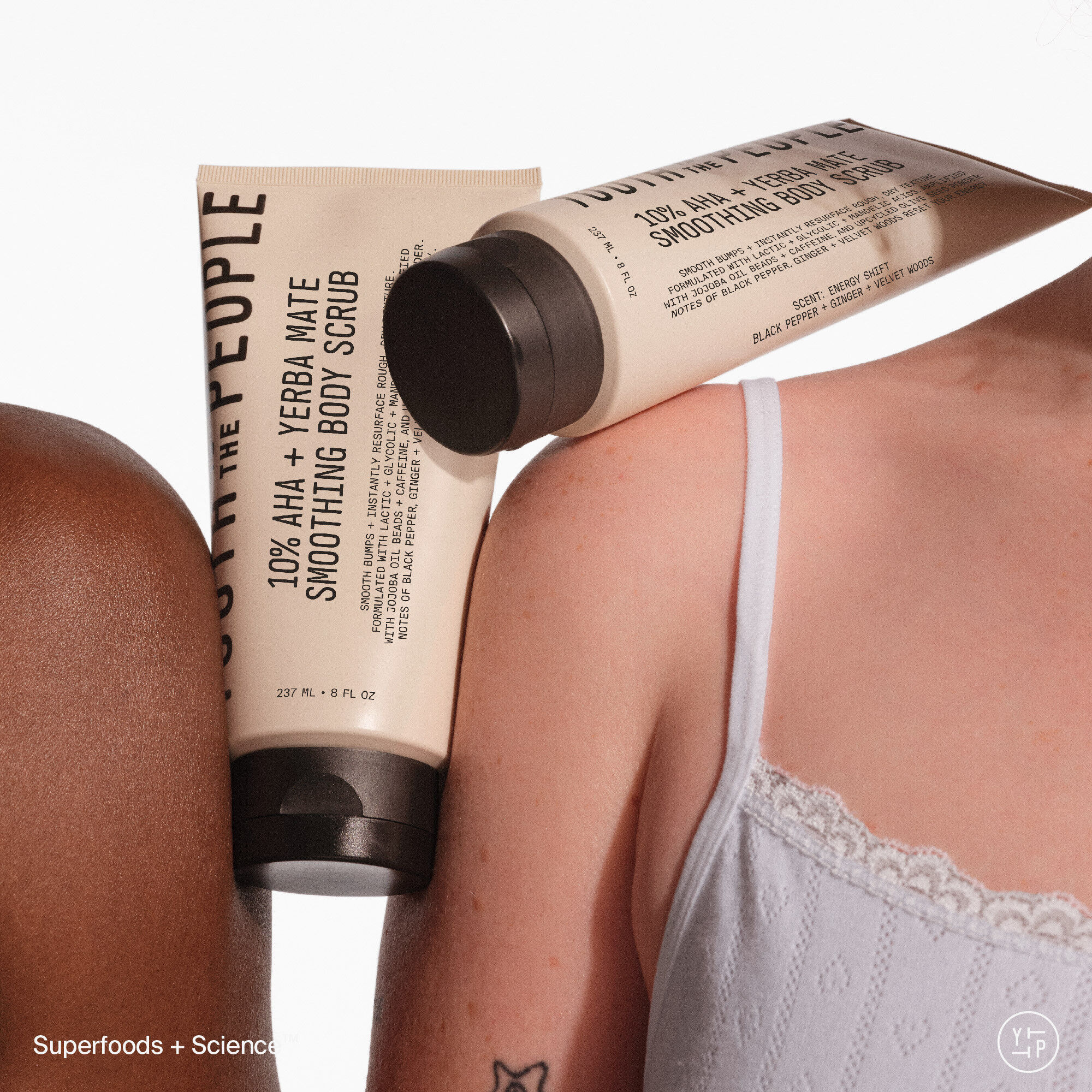 10% AHA + Yerba Mate Smoothing Energy Body Scrub