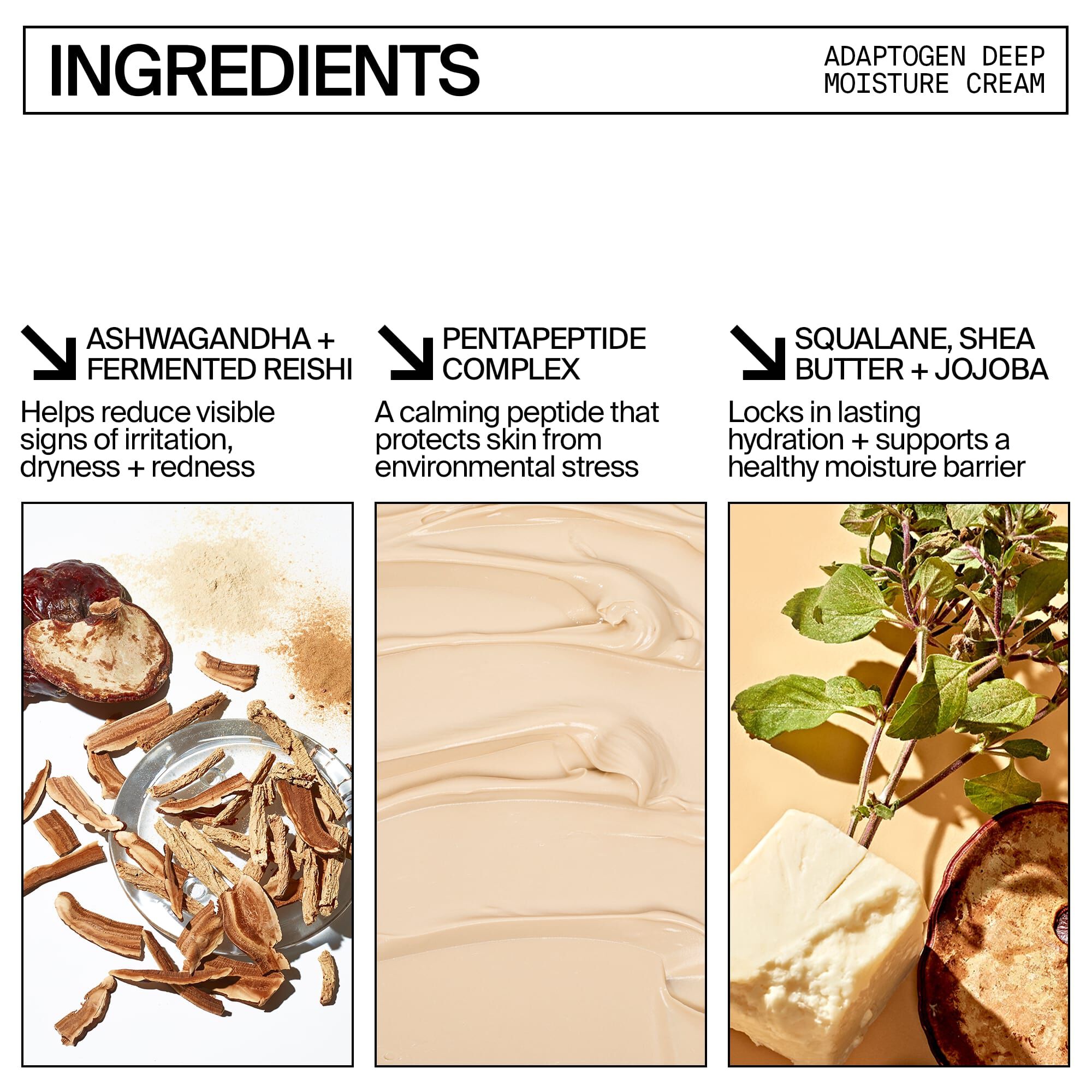 Adaptogen deep moisture cream deals