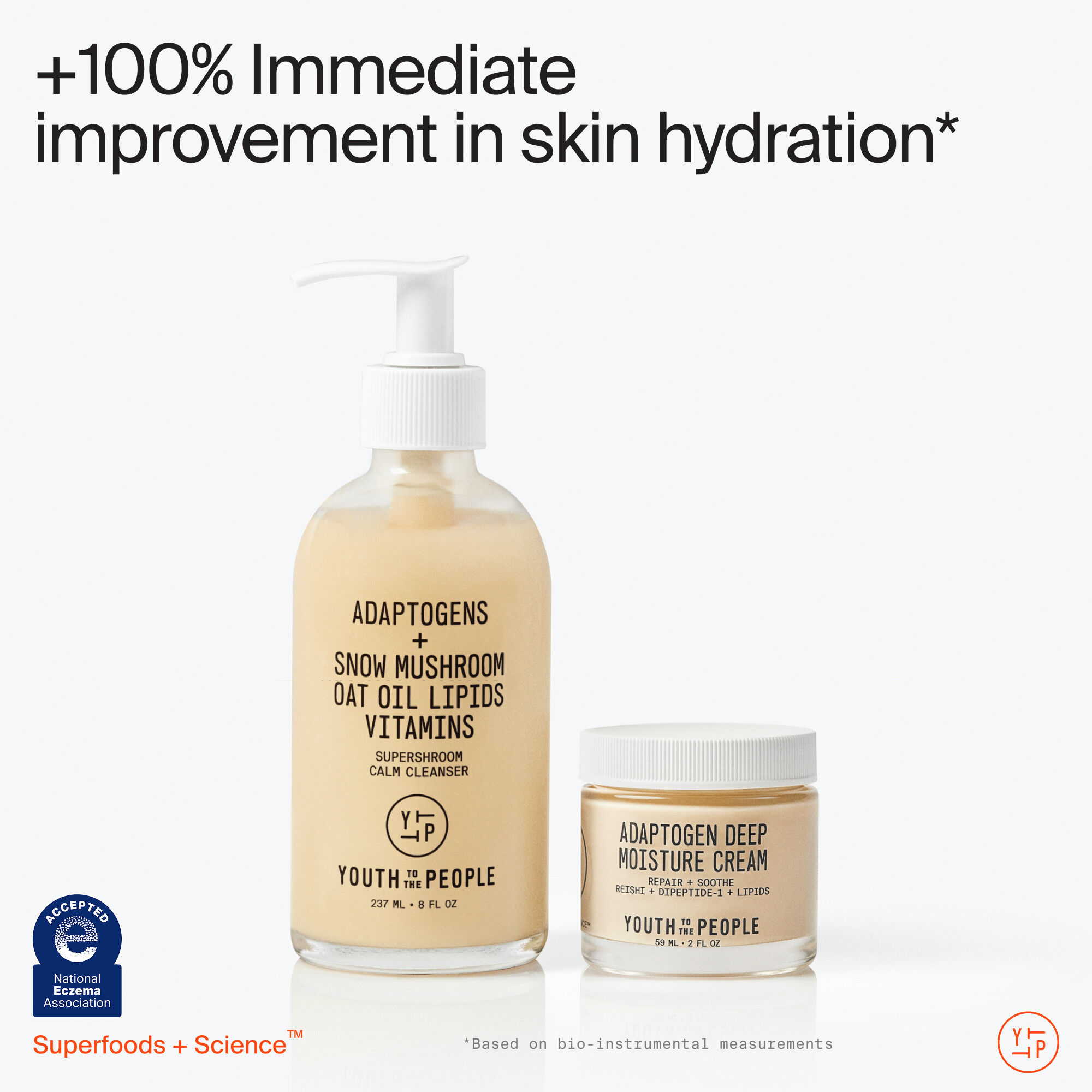 Adaptogen Skin Repairing Moisturizer with Peptides for Sensitive & Dry Skin