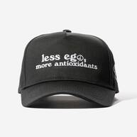 Less Ego Trucker Hat - Black