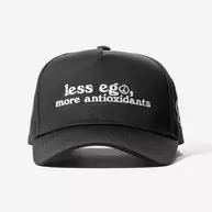 Less Ego Trucker Hat - Black