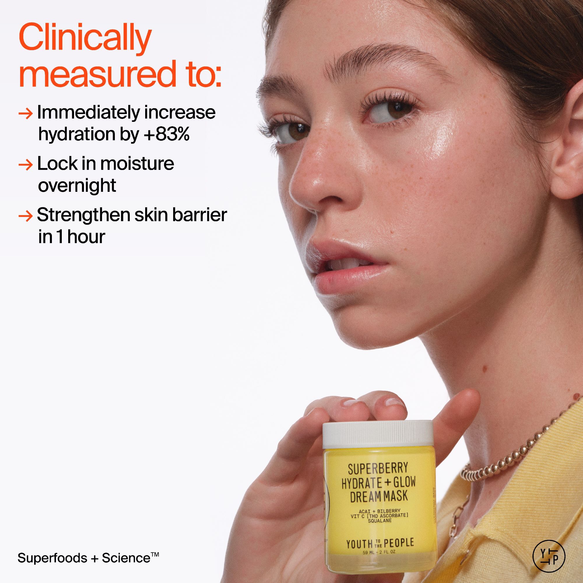 Superberry Hydrate + Glow Dream Mask