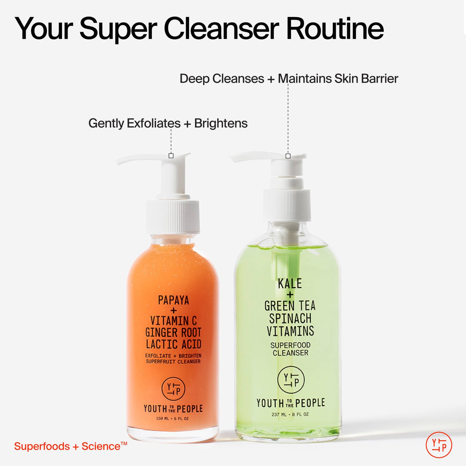 Superfruit Gentle Exfoliating Cleanser | Youth To The People