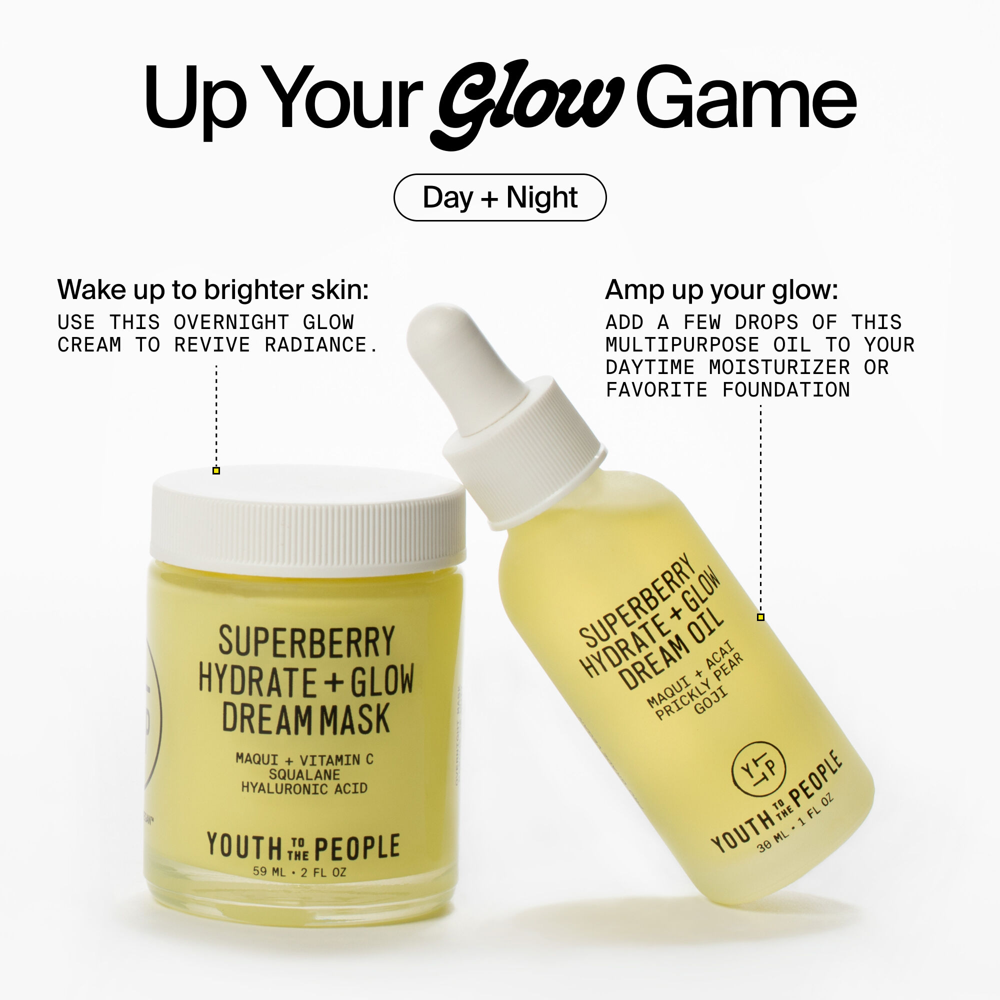Superberry Hydrate and Glow Dream Mask | Youth To The People