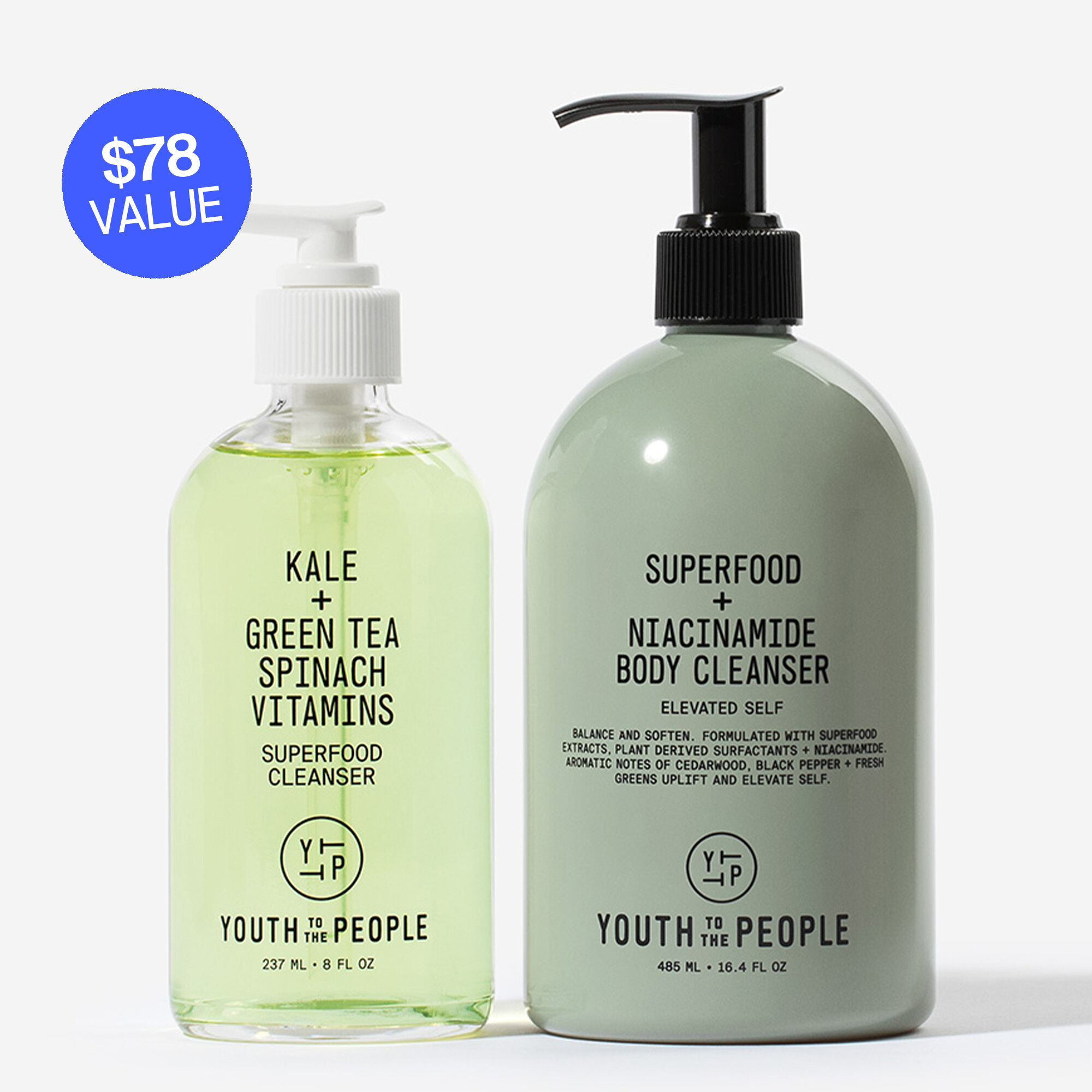 Superfood Cleanse Duo Face + Body Bundle Youth To The People