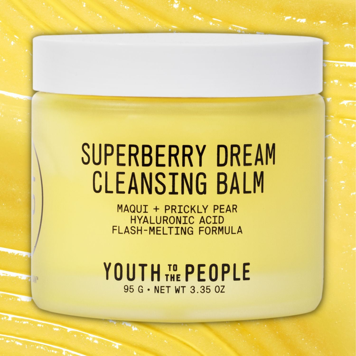 Youth To The People Superberry Dream Cleansing Balm Makeup Remover - 335oz Daily Cleansing Balm for Sensitive Skin 39$