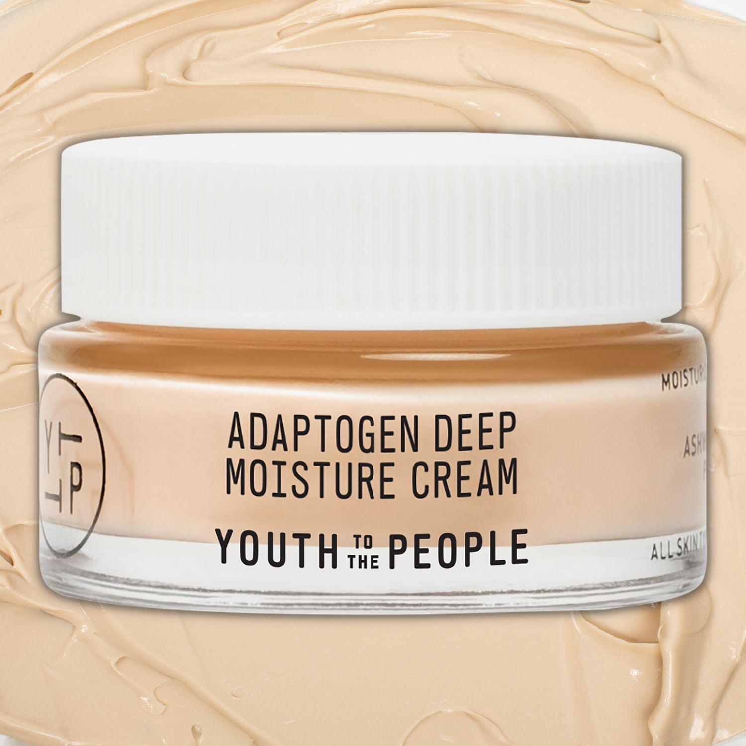 Youth To The People Adaptogen Deep Moisture Cream with Ashwagandha - 05oz Hydrating Moisturizer for Dry Skin Fragrance Free Formula 18$