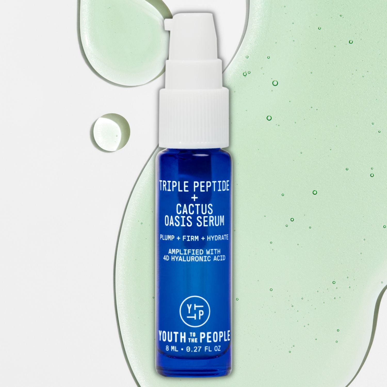 Youth To The People Triple Peptide Hyaluronic Acid Hydrating And Firming Cactus Oasis Serum Travel Size - 027oz Hydrating Plumping Serum 19$