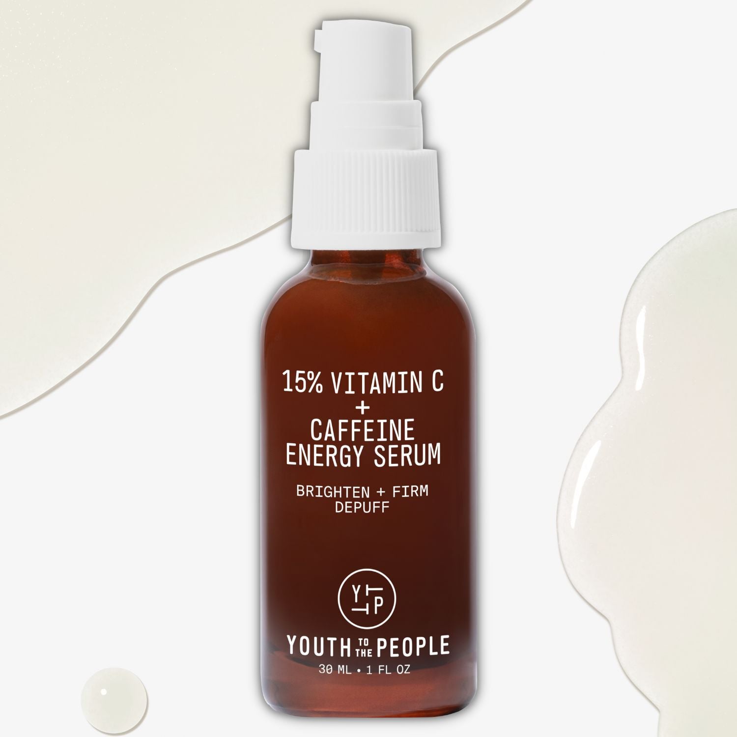 Youth To The People 15 Vitamin C Caffeine and Squalene Energy Serum - 1oz Clinical-Grade Vitamin C Serum 59$