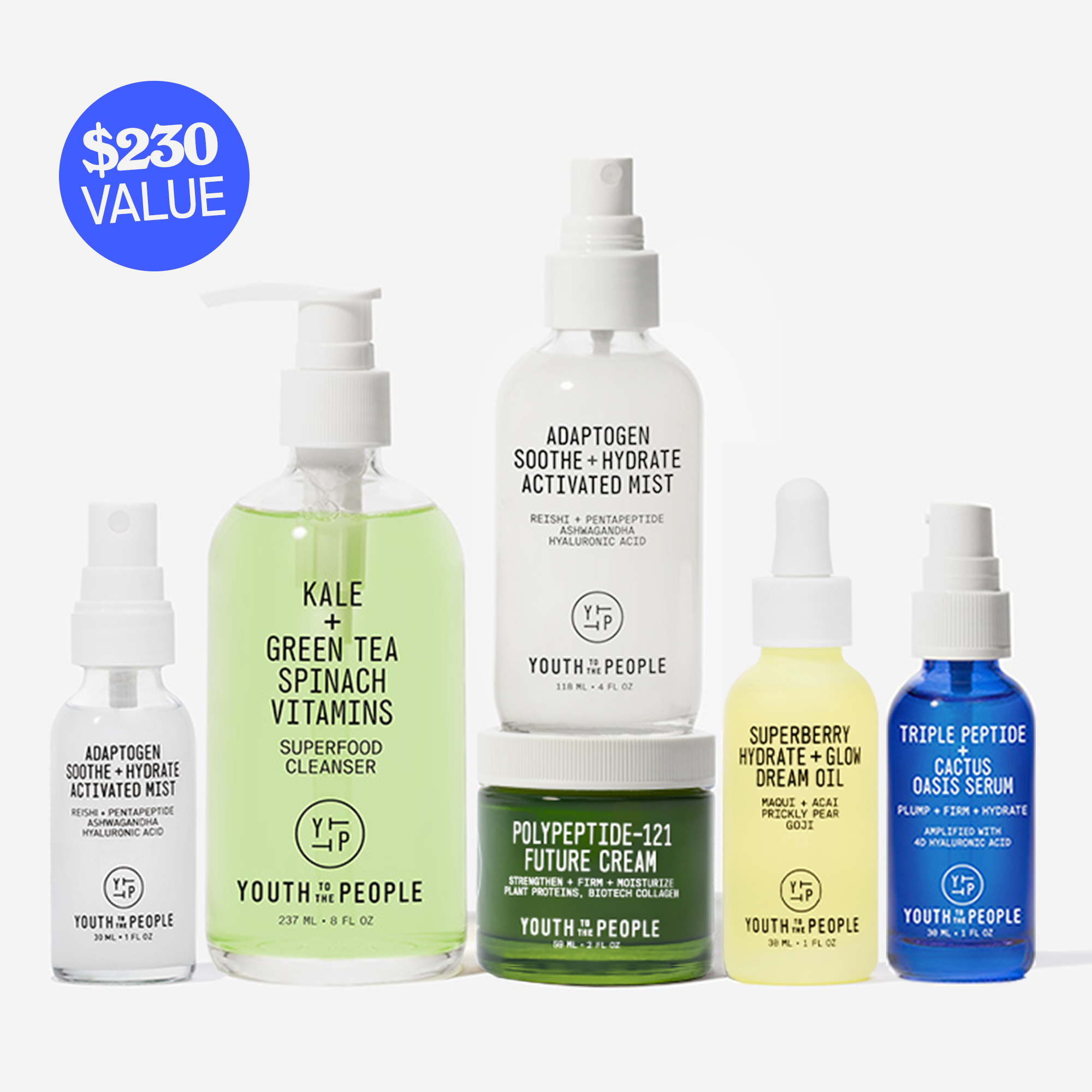 The Glow Up Skin Bundle Youth To The People