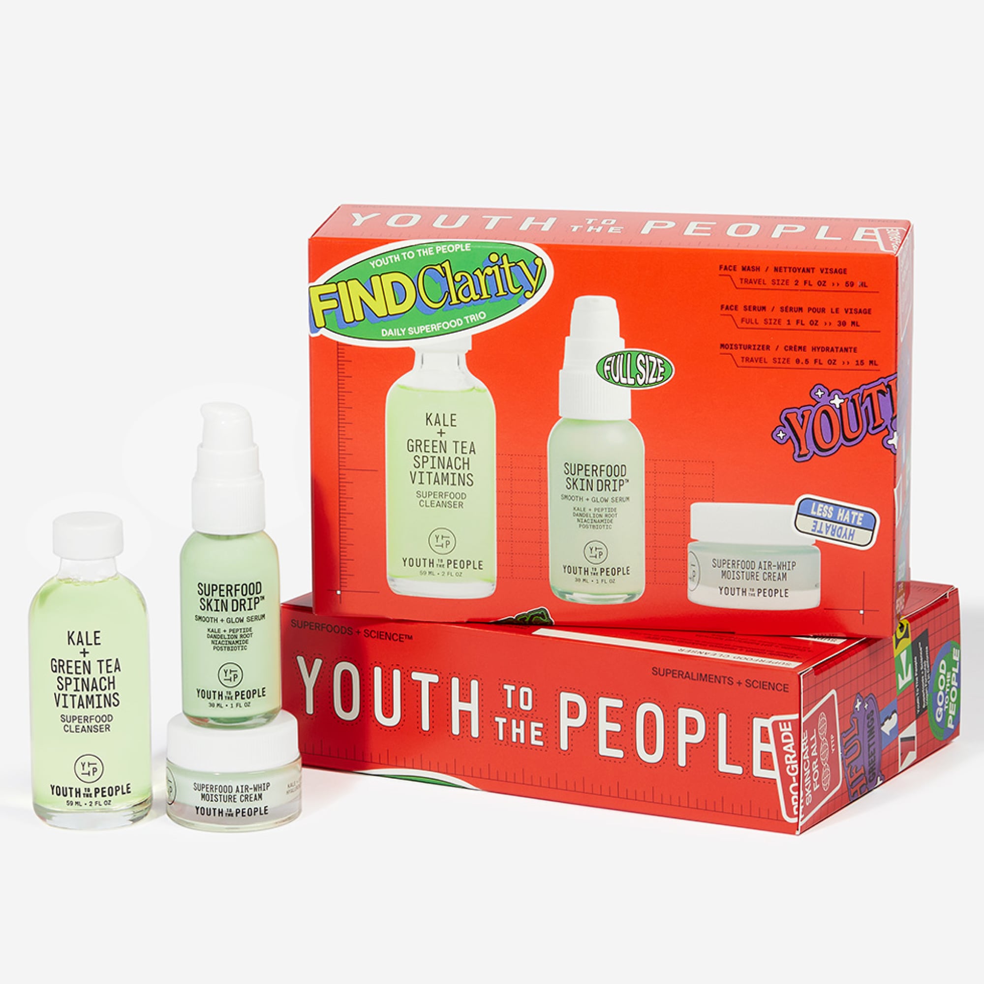 Find Clarity - Daily Superfood Trio Youth To The People 58$