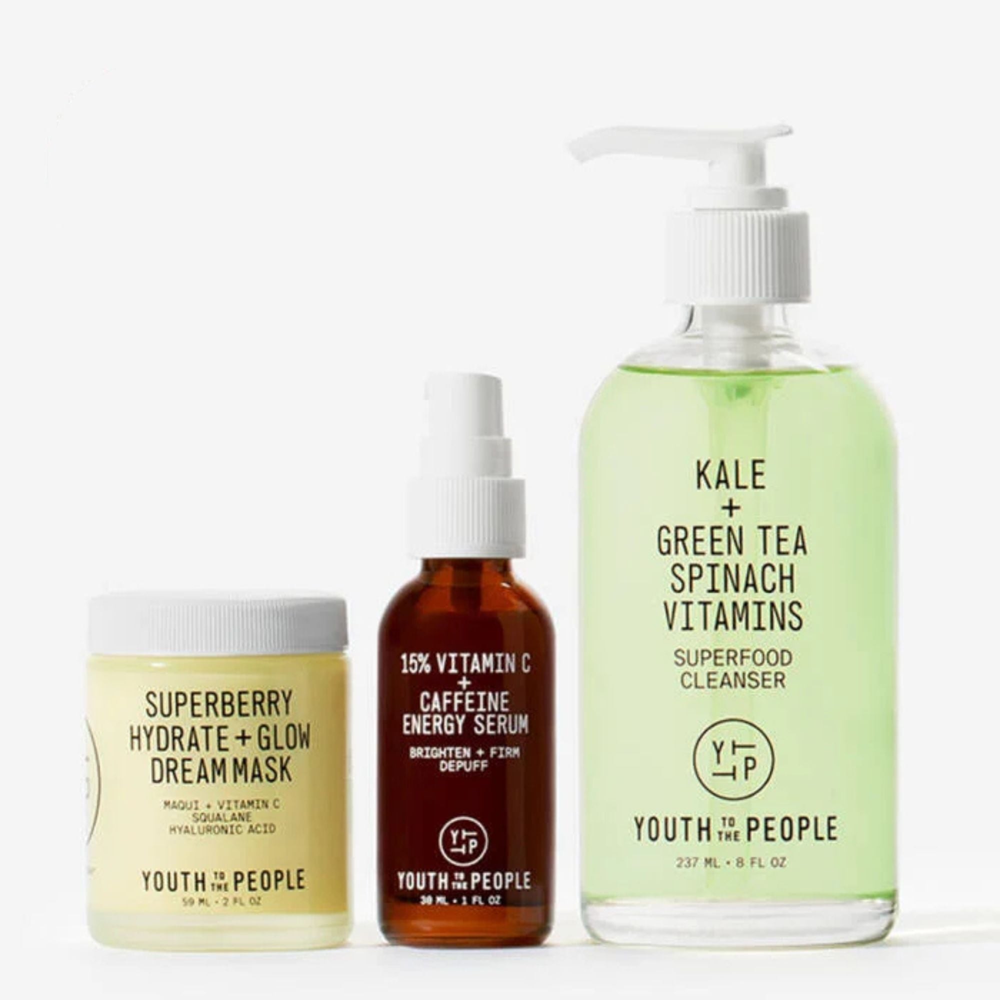 Glow Get It 3-Step Skincare Bundle | Youth To The People