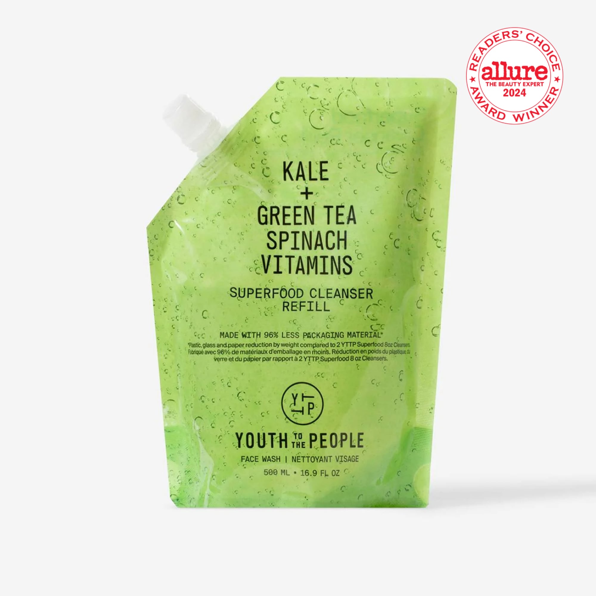 Kale Superfood Face Cleanser Youth To The People - 169ozRefill 68$