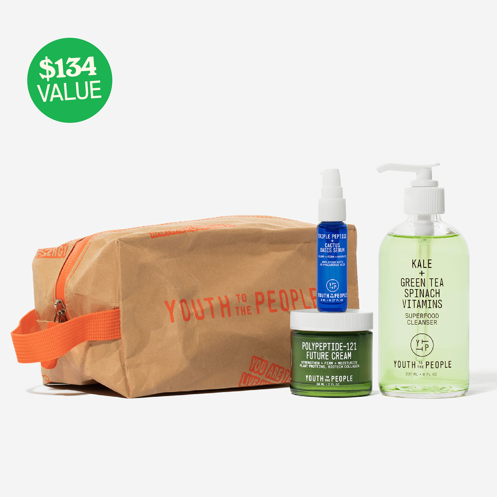 Youth To The People Strengthen Your Way | 3-Step Hydrating Skincare Routine