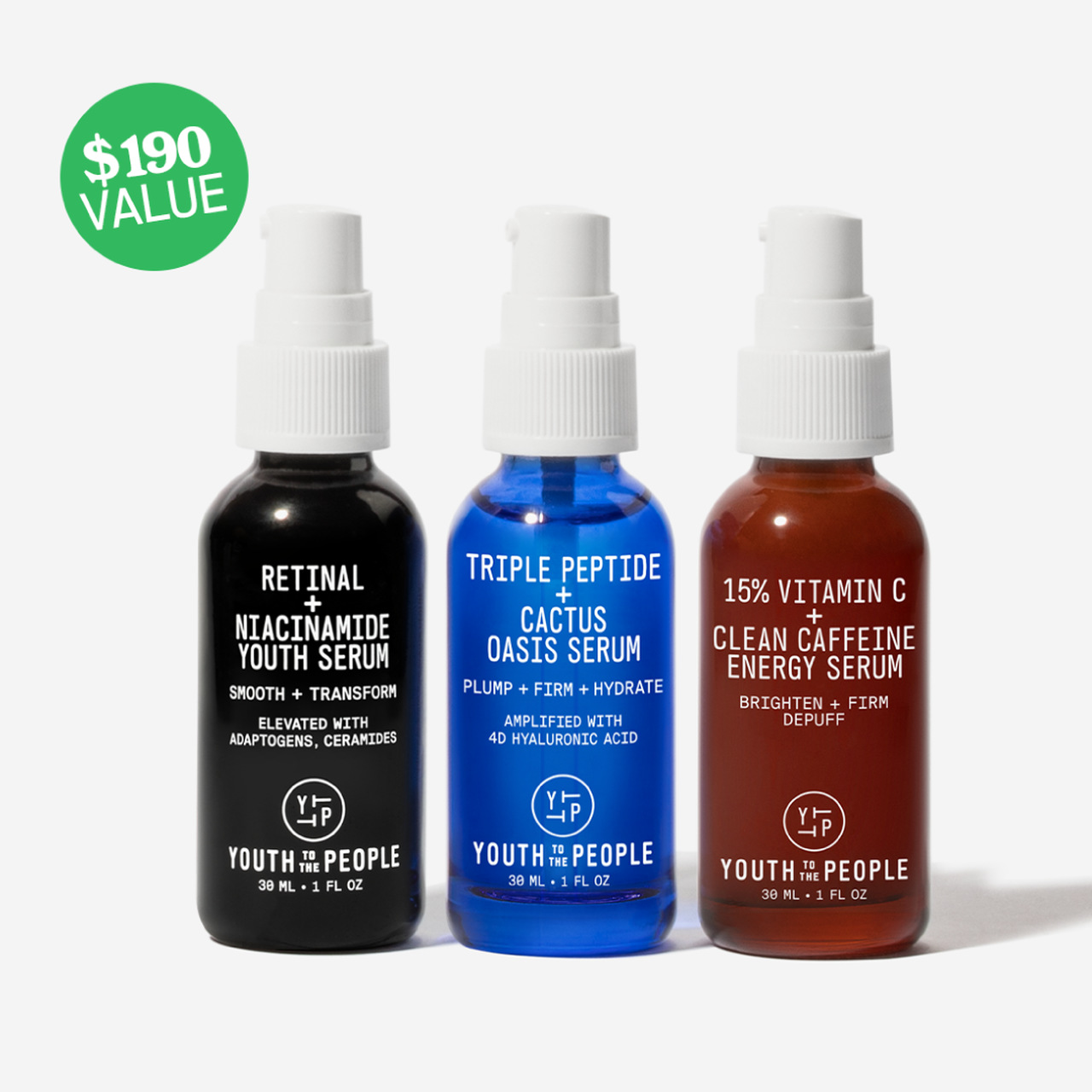 The Treatment Serum Trio For Skin Health Youth To The People Youth
