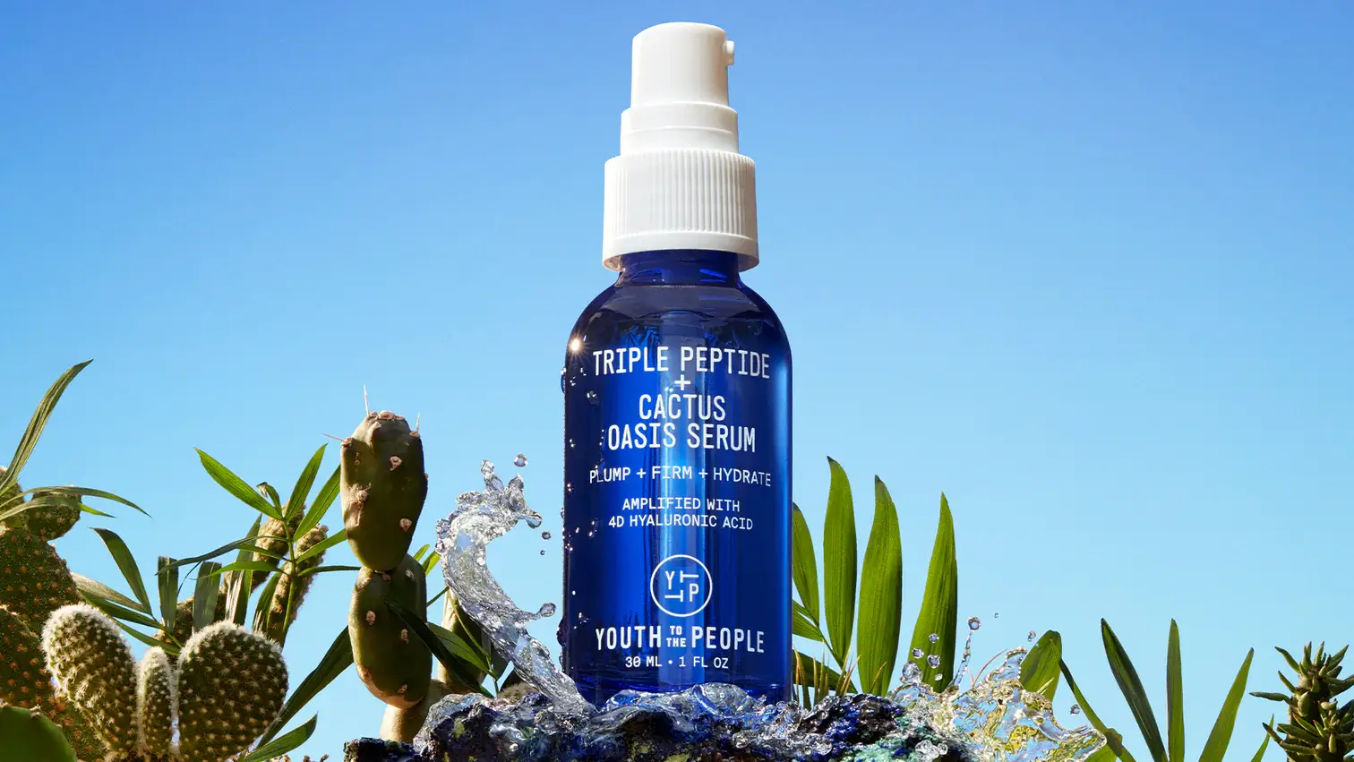Meet Triple Peptide + Cactus Oasis Serum - Youth to the People